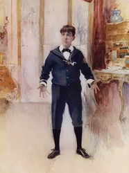 Mr Weedon Grossmith in The New Boy